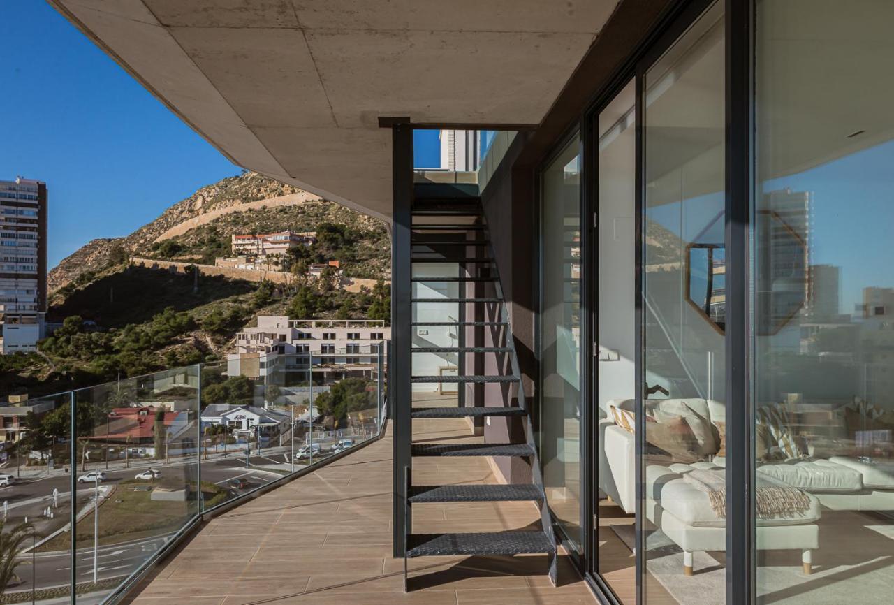 Modern Sea Front Jacuzzi Blue Sky Apartment Alicante Exterior photo