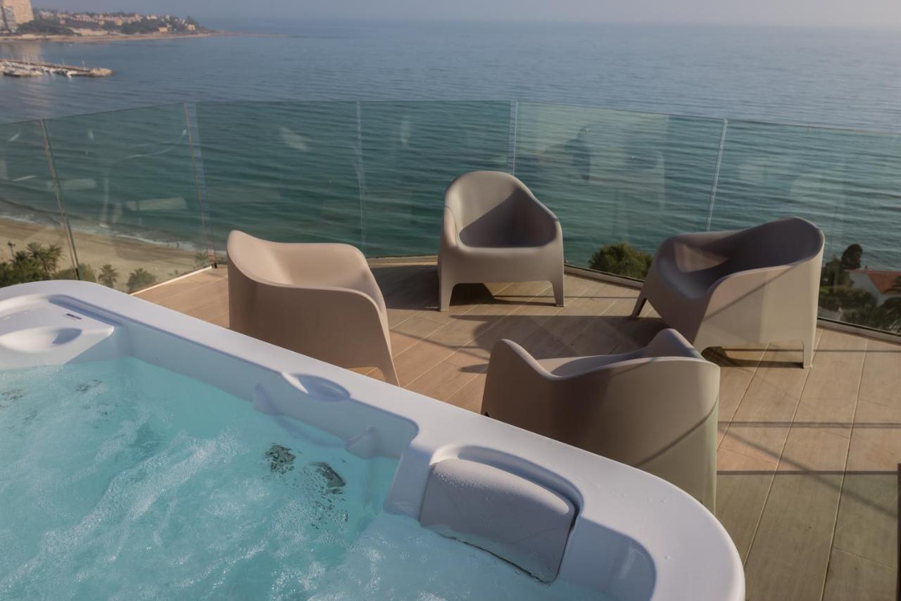 Modern Sea Front Jacuzzi Blue Sky Apartment Alicante Exterior photo